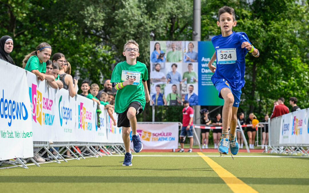 Das war der 15. degewo-Schülertriathlon