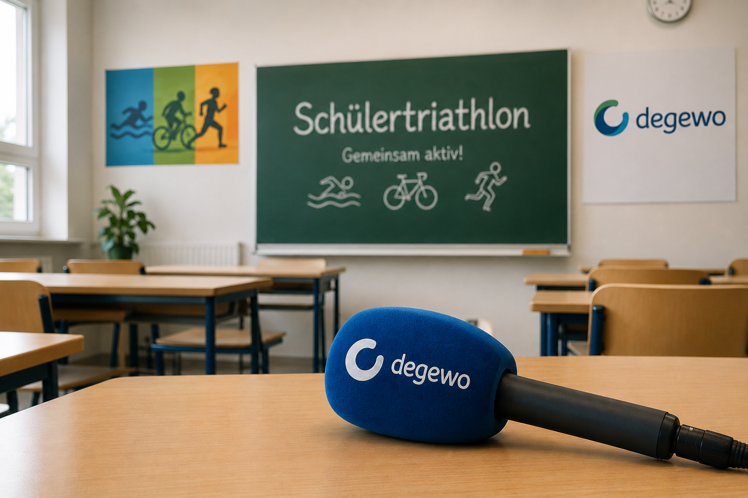 Neues, Spannendes für euch beim degewo-Schülertriathlon!